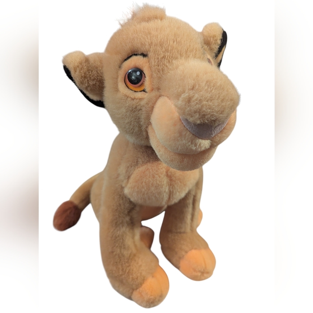 VTG 1994 Disney Store Simba Plush 14" Original The Lion King 90s Stuffed